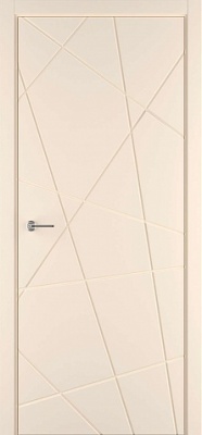 Межкомнатная дверь Логика LX404 Эмаль, RAL 9010, 600/700/800/900*2000 мм.